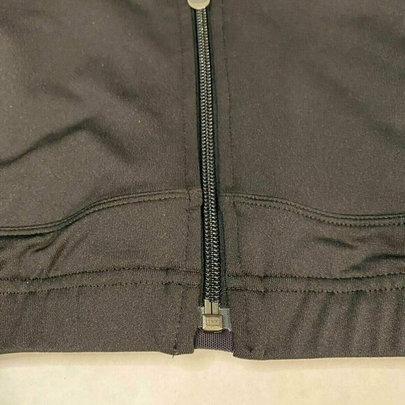 Asics Sports Bra Womens 34C Black Lock Front Zip Athletic Bra NWT WU0902-90 - Picture 2 of 10